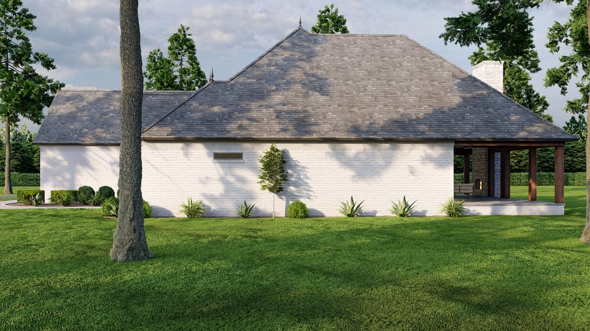Plan 70508MK: 3 Bed Brick and Stone House Plan - 2428 Sq Ft - Image #8 - European, French Country