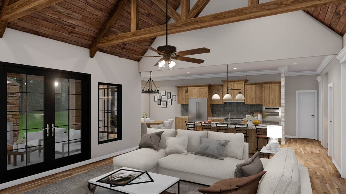 Plan 70515MK: 4 Bed French Country House Plan with Bonus Over Garage - 2647 Sq Ft - Image #14 - European, French Country, Traditional, Transitional