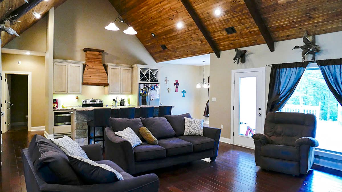 Plan 70519MK: 3-Bed French Country with Bonus Over Garage - 2409 Sq Ft - Image #5 - European, French Country