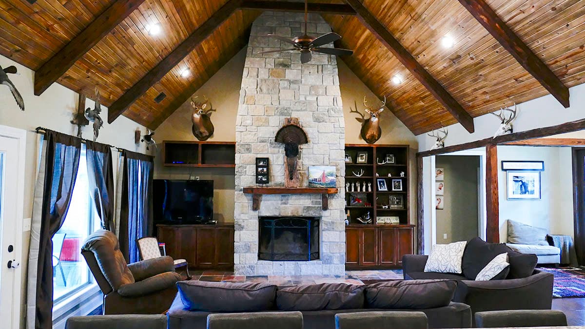 Plan 70519MK: 3-Bed French Country with Bonus Over Garage - 2409 Sq Ft - Image #4 - European, French Country