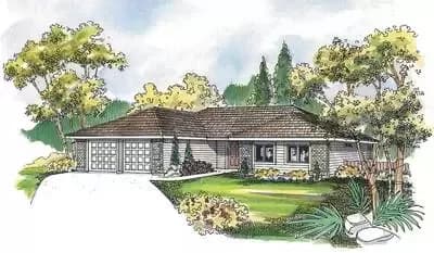 Handsome Front Facade