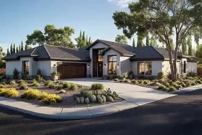 Wraparound Central Courtyard with Large Pool