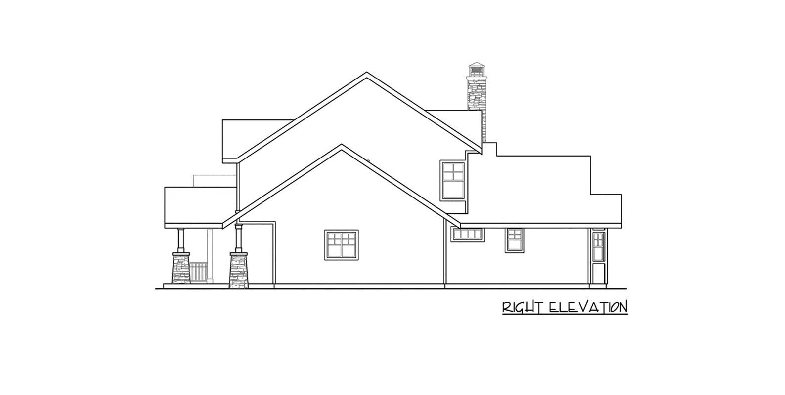 Plan 72214DA: 3-Bed Country Craftsman Lodge Home Plan with Wrap-Around Porch - 2726 Sq Ft - Image #18 - Country, Craftsman, Mountain, Northwest, Rustic