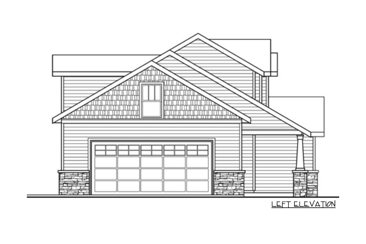 Plan 72250DA: Sturdy Craftsman Home - Image #11 - Craftsman, Northwest