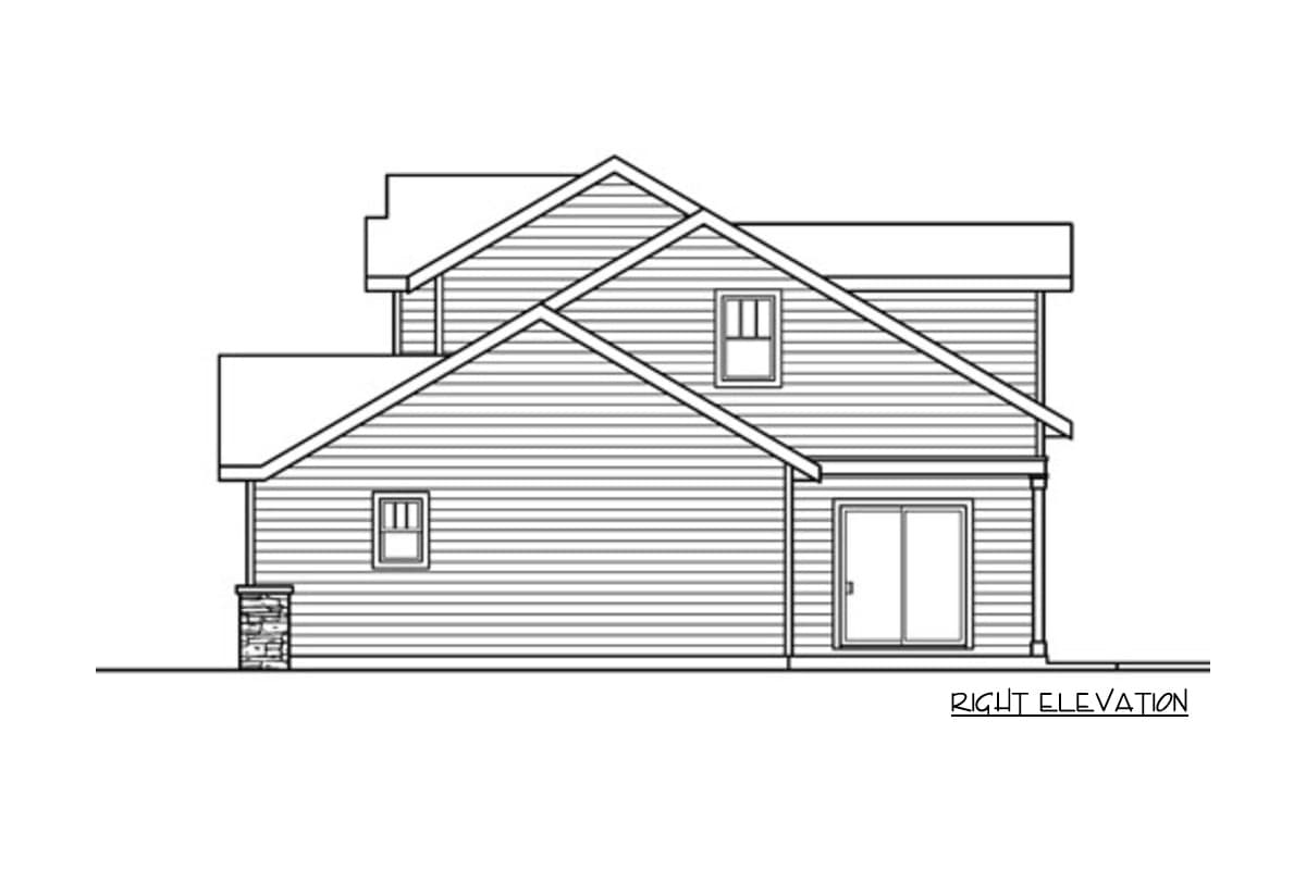 Plan 72250DA: Sturdy Craftsman Home - Image #13 - Craftsman, Northwest