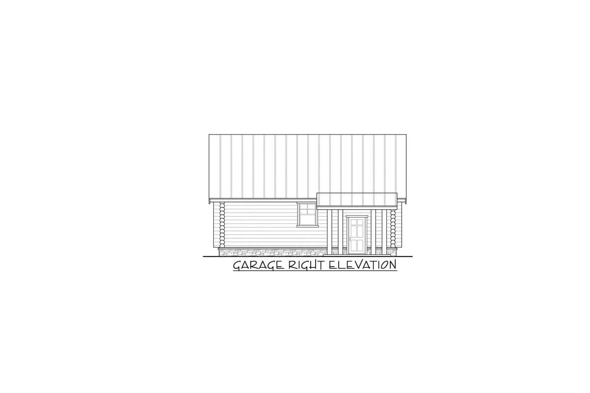 Plan 72325DA: Rustic Mountain Retreat - Image #17 - Log Cabin, Mountain, Vacation