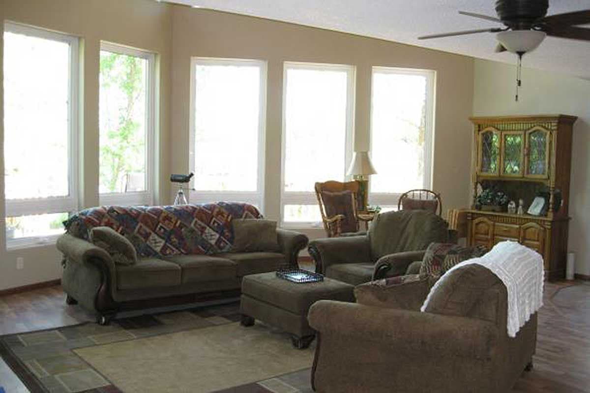 Plan 72325DA: Rustic Mountain Retreat - Image #7 - Log Cabin, Mountain, Vacation