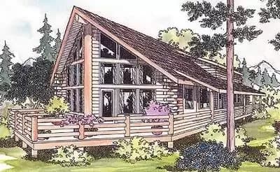 Contemporary Log Retreat