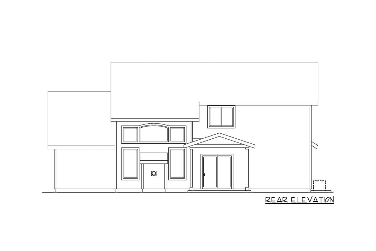 Plan 72546DA: Craftsman with Tapered Columns - Image #4 - Craftsman, Northwest