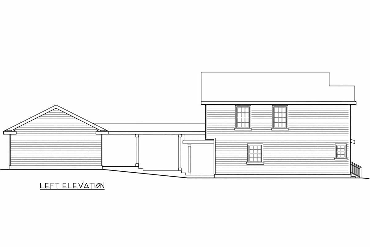 Plan 72556DA: Charming Mountain Style House Plan with Three Bedrooms and Detached Garage - Image #4 - Country, Mountain, Northwest