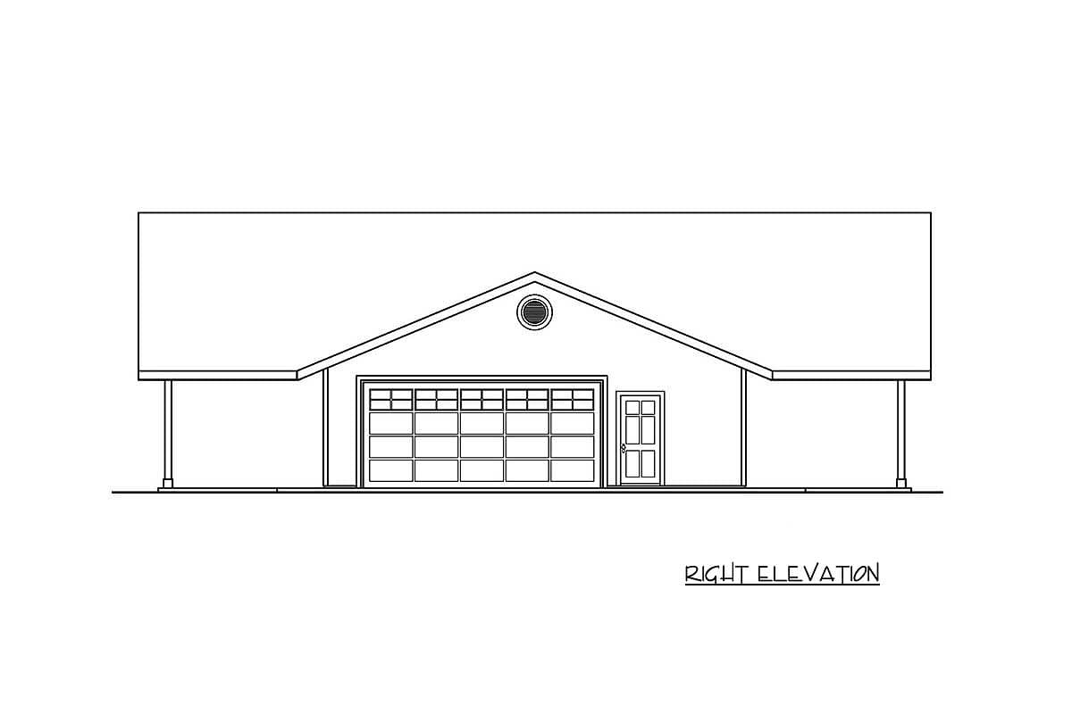 Plan 72565DA: Rustic Ranch Home Plan with Great Open Spaces - Image #11 - Mountain, Northwest, Ranch, Rustic