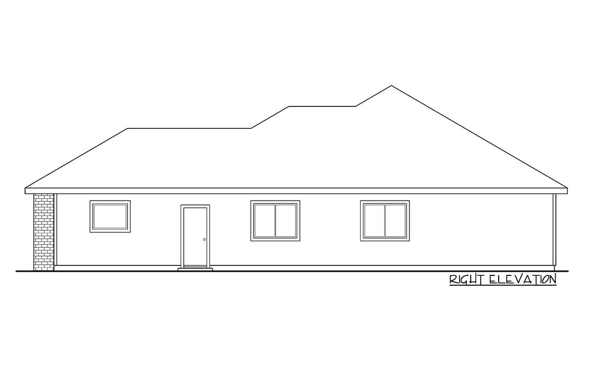Plan 72625DA: Narrow Lot Southern Home - Image #4 - Southern