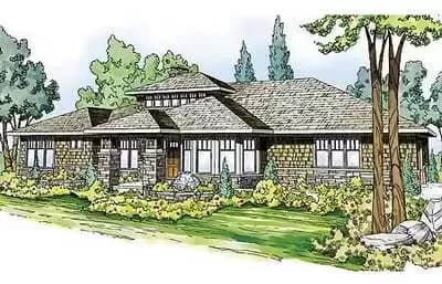 Smart Prairie-Style Home Plan