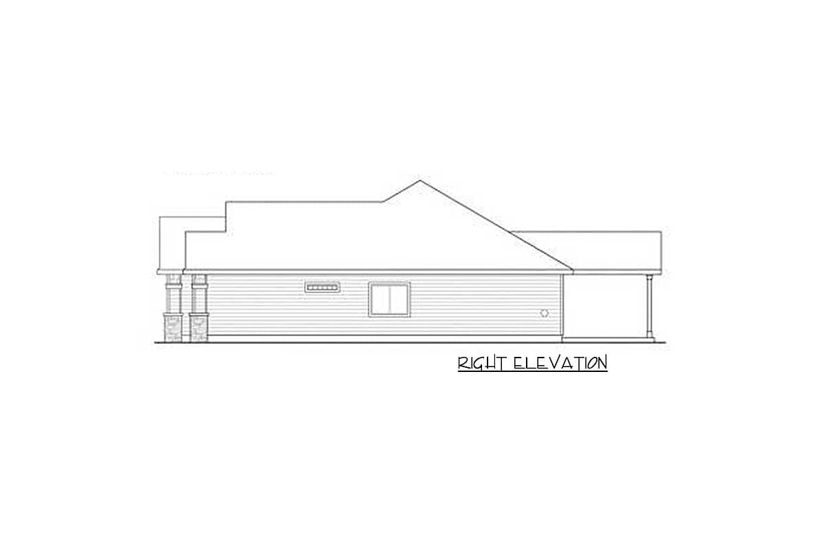 Plan 72647DA: 3-Bed Craftsman Ranch Home with Vaulted Great Room - 2316 Sq Ft - Image #4 - Craftsman, Northwest, Ranch, Traditional