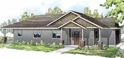 Spacious Ranch Home Plan