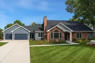 Unique Home Plan With Guest Cottage