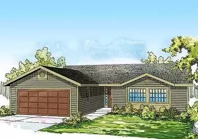 Economical Ranch Home Plan