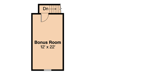 Plan 72685DA: Updated Charming Craftsman - Floor Plan - Bonus - Craftsman, Northwest, Ranch