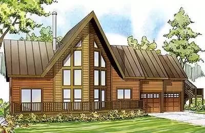Roomy A-Frame Cabin