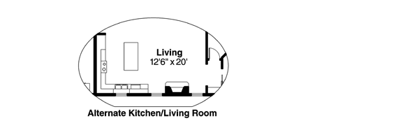 Plan 72693DA: Narrow Lot Home Plan with Options - Floor Plan - Optional - Traditional