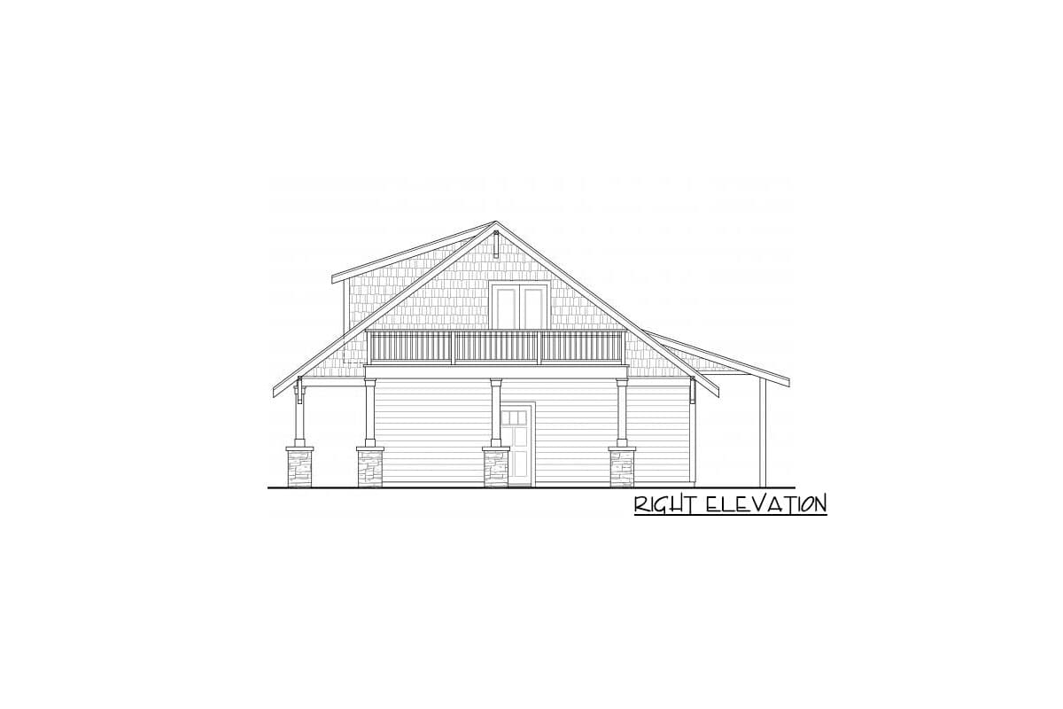Plan 72723DA: Rustic Home Plan With 4 Shed Dormers - Image #33 - Country, Craftsman, Mountain, Rustic, Vacation