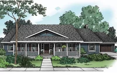 Country Living With Great Porches