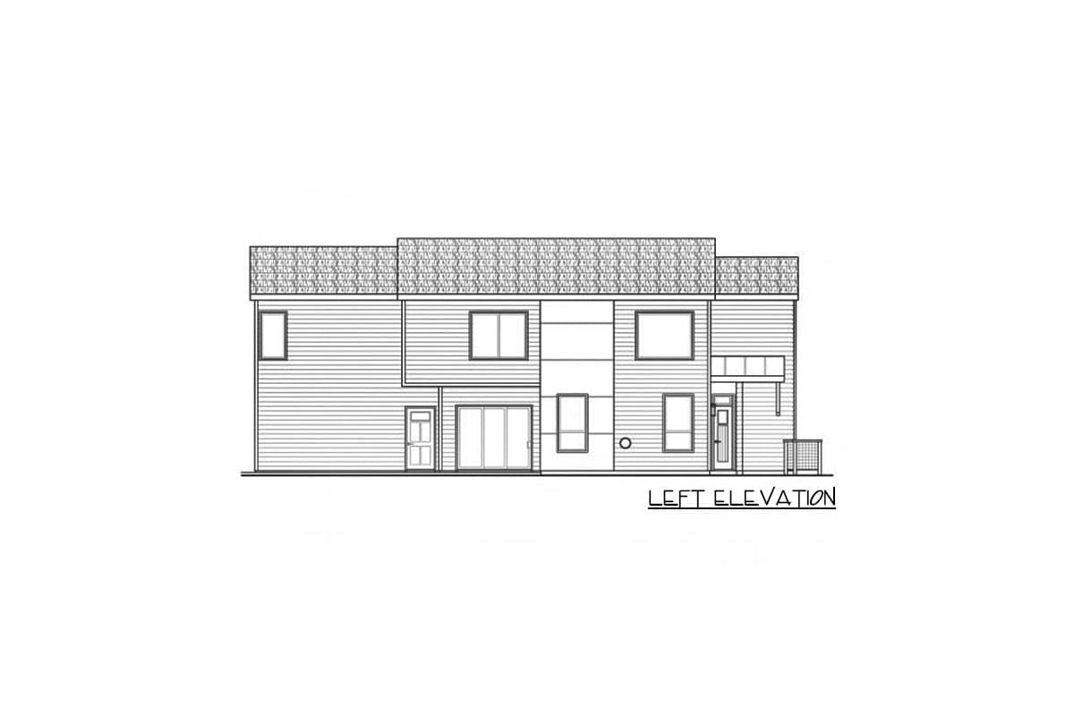 Plan 72734DA: Airy Contemporary Townhouse Plan - Image #17 - Northwest