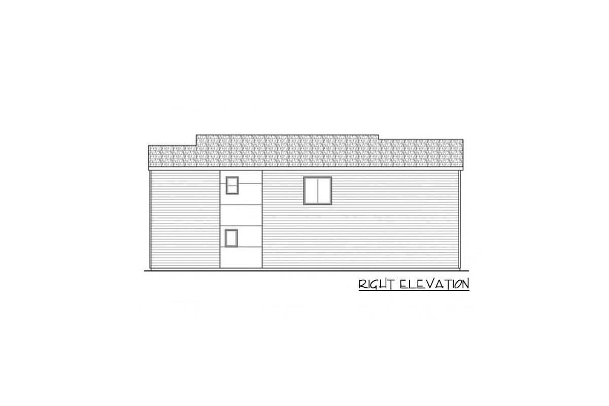 Plan 72734DA: Airy Contemporary Townhouse Plan - Image #18 - Northwest