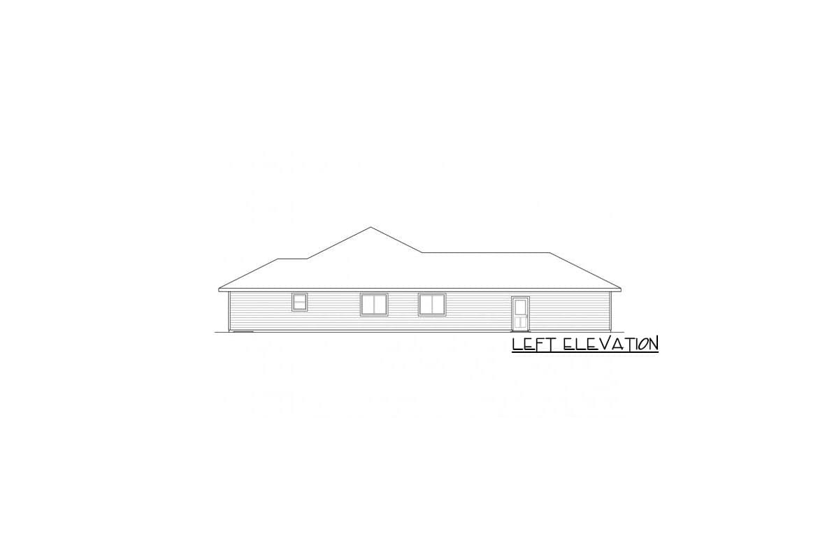 Plan 72736DA: Midsize Prairie Ranch Home Plan - Image #9 - Contemporary, Northwest, Prairie, Ranch
