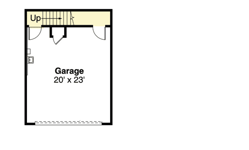 Plan 72741DA: For The Front Sloping Lot - Floor Plan - Basement - Craftsman, Northwest