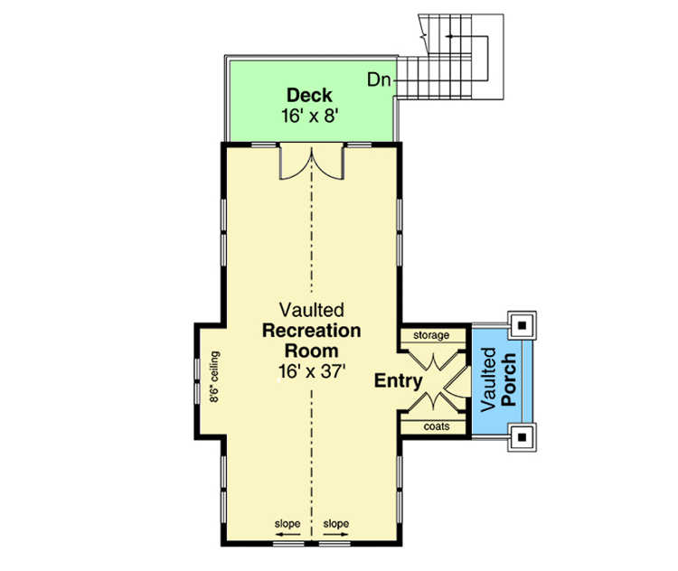 Plan 72746DA: 4-Car Shingle Style Garage Plan - Floor Plan - Upper Level - Carriage, Craftsman, Mountain, Rustic