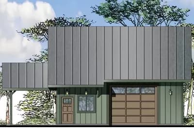 Garage With Office And Full Bath