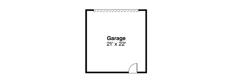 Plan 72773DA: 4 Bed Home With 2 Car Detached Garage - Floor Plan - Detached Garage - Northwest, Shingle