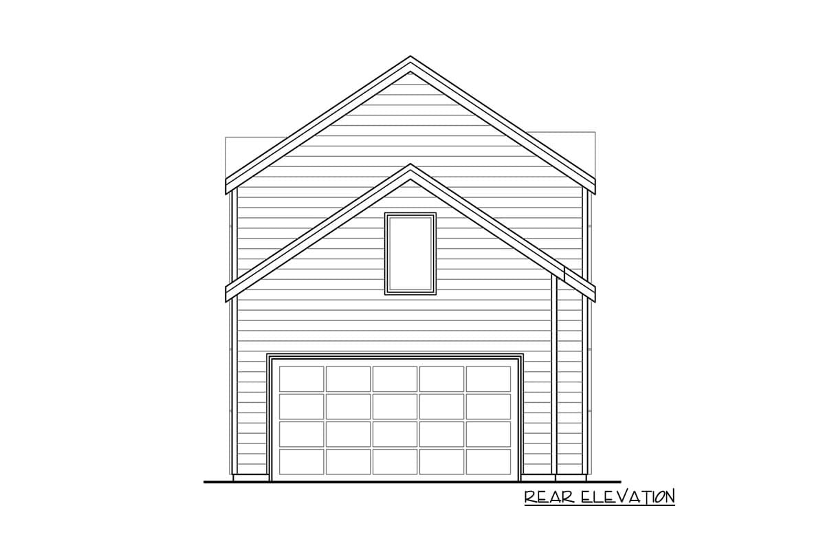 Plan 72785DA: Narrow 3 Bed Townhouse Plan - Image #5 - Craftsman, Northwest