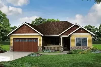 3 Bed Home Plan with Tasteful Touches