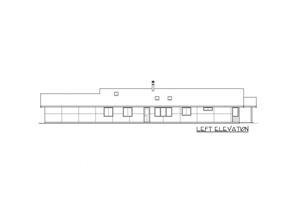 Plan 72806DA: Narrow Lot 3 Bed Ranch Home Plan - Image #20 - Ranch