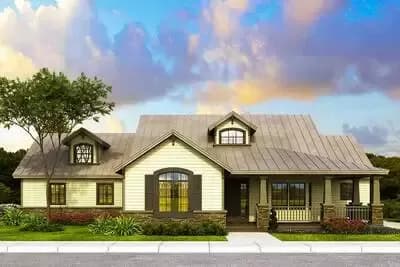 3 Beds with Metal Roof and Bonus Room