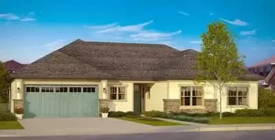 3 Bed Prairie Style Ranch Home Plan