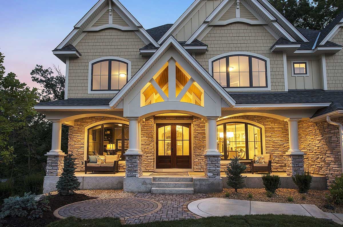 Plan 73326HS: Gorgeous Gabled Dream Home Plan - Image #7 - Craftsman, New American, Northwest