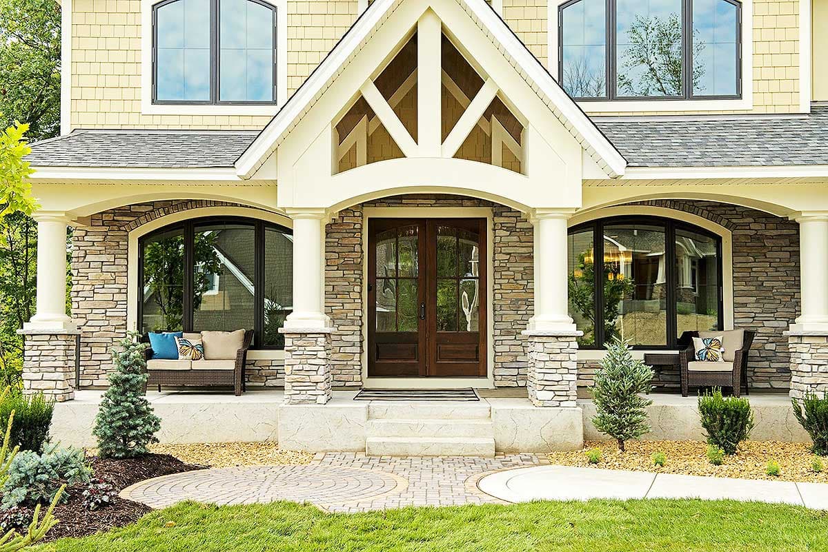 Plan 73326HS: Gorgeous Gabled Dream Home Plan - Image #4 - Craftsman, New American, Northwest