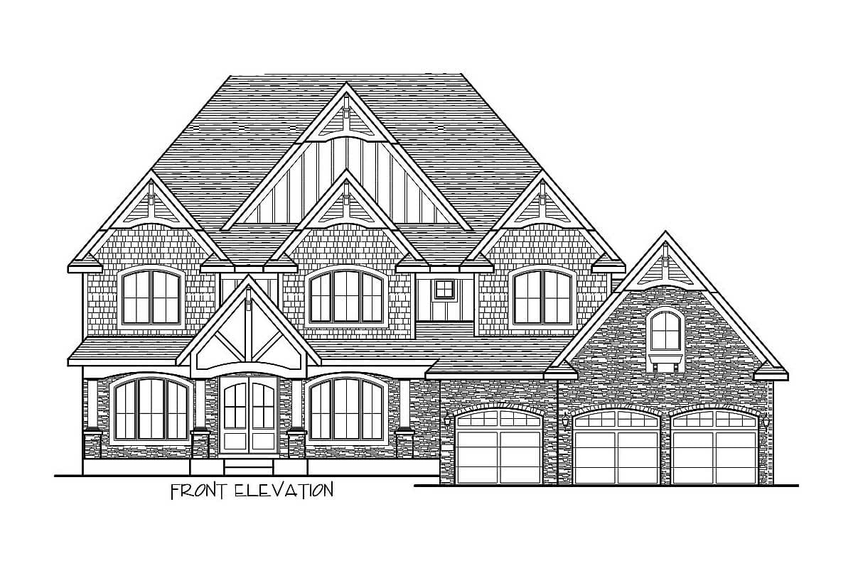 Plan 73326HS: Gorgeous Gabled Dream Home Plan - Image #81 - Craftsman, New American, Northwest