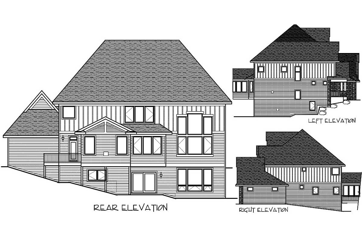 Plan 73326HS: Gorgeous Gabled Dream Home Plan - Image #82 - Craftsman, New American, Northwest