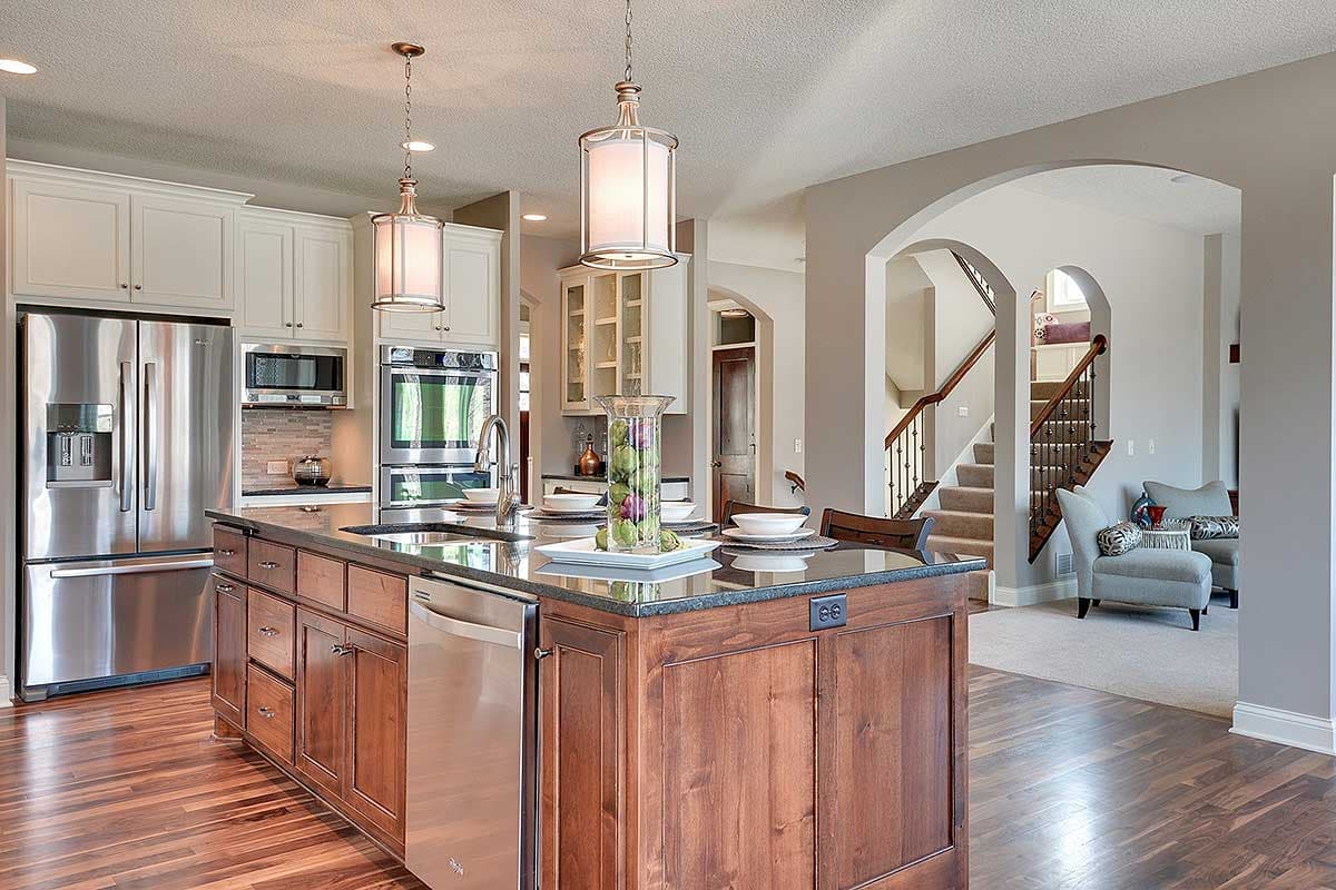 Plan 73329HS: Luxury Craftsman with Lower Level Billiards Room  - Image #26 - Craftsman, New American, Northwest, Traditional
