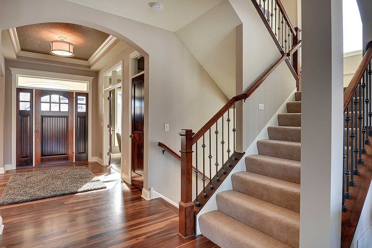 Plan 73329HS: Luxury Craftsman with Lower Level Billiards Room  - Image #34 - Craftsman, New American, Northwest, Traditional