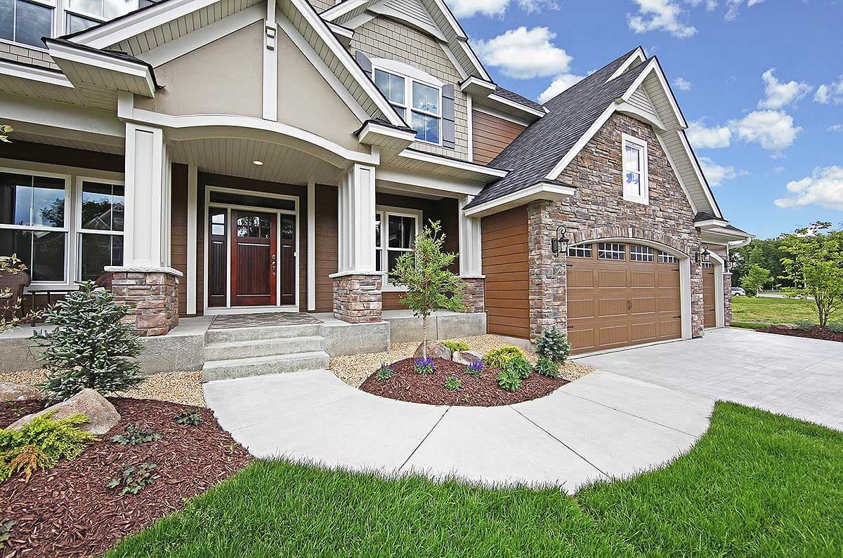 Plan 73329HS: Luxury Craftsman with Lower Level Billiards Room  - Image #6 - Craftsman, New American, Northwest, Traditional