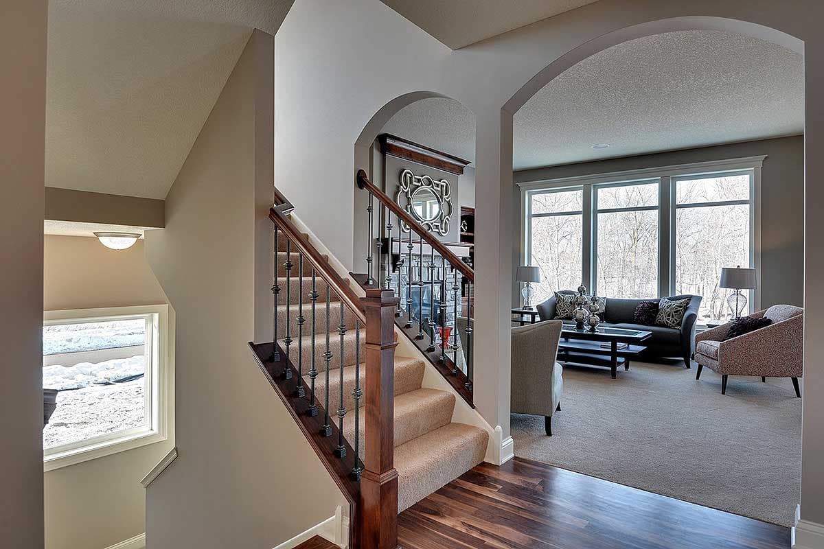Plan 73329HS: Luxury Craftsman with Lower Level Billiards Room  - Image #17 - Craftsman, New American, Northwest, Traditional