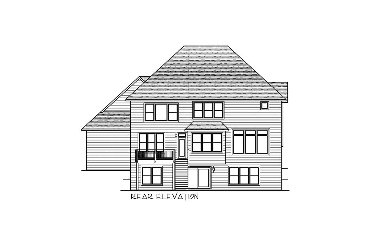 Plan 73329HS: Luxury Craftsman with Lower Level Billiards Room  - Image #57 - Craftsman, New American, Northwest, Traditional