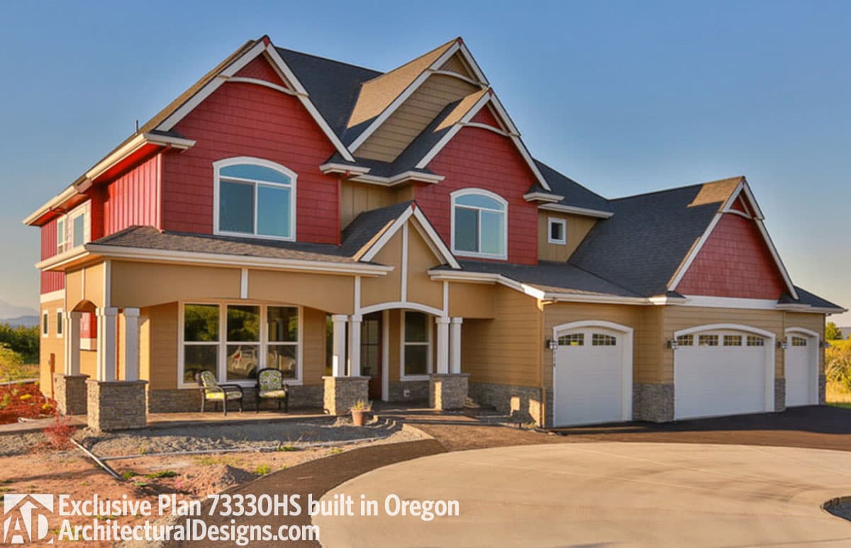 build gallery item - House Plan 73330HS comes to life in Oregon!