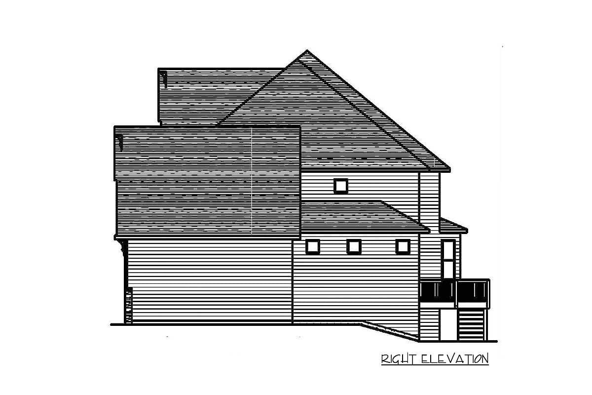Plan 73332HS: Four Gabled Craftsman Stunner - Image #51 - Craftsman, New American, Northwest