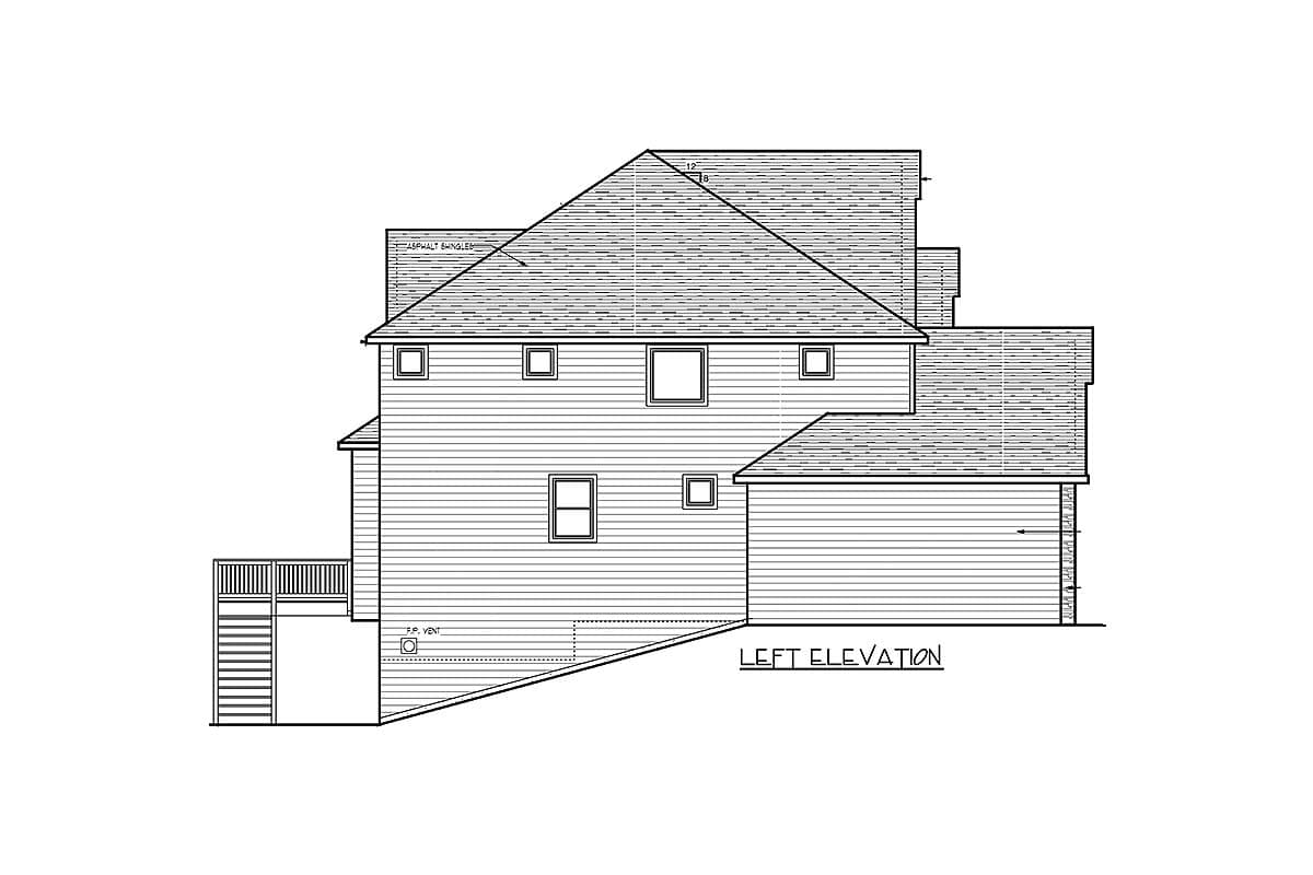 Plan 73342HS: Craftsman Beauty With 2-Story Great Room - 3454 Sq Ft - Image #53 - Craftsman, New American, Northwest, Traditional